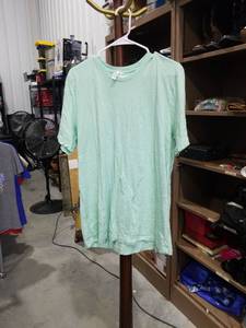 lot 2053 image: CANVAS BellaCanvas Short Sleeve T-Shirt XL Mint Green