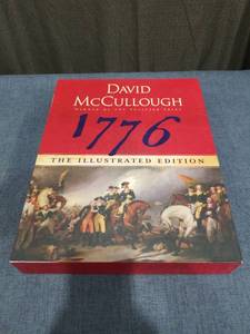 lot 2113 image: David McCullough 1776 The Illustrated Edition Pulitzer Prize Winner