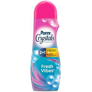 Purex Crystals In-Wash Odor Eliminating Scent Booster  Fresh Vibes  21oz
