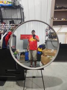 lot 9970 image: Mirror Disco Ball approximately 48 inches diameter