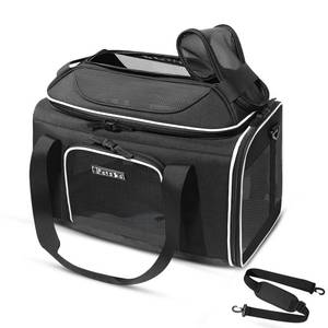 Top-Expandable Small Pet Carrier 18x11"x11" Airline Approved - Retail: $60"