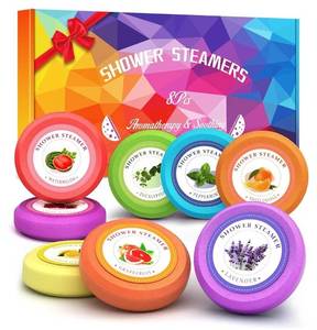 lot 64318 image: Shower Steamers Aromatherapy, sanyi Birthday Gifts for Teen Girls StuffShower Bombs with Natural Essential Oils Self Care - Retail $10