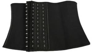lot 64319 image: Waist Trainer Body Shaper For Women Abdominal Control Corset Short Torso Latex Waist Slimming Belt(X-Small)  - Retail $40