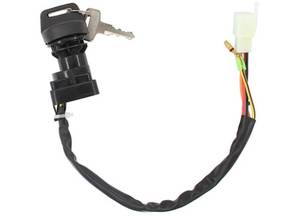 lot 64326 image: Ignition Switch wKeys for Suzuki King Quad 300 LTF300F LTF4WDXfor Quadrunner 250 4WD LTF250 LTF250F LTF4WD - Retail $10