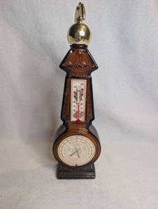 lot 1603 image: Avon Wild Country Lavender After Shave Barometer Thermometer