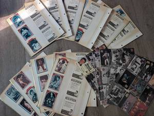 lot 2507 image: Elvis Presley Trading Card Collection with Elvis Facts & Records Cards 66-Card Set Plus Extras