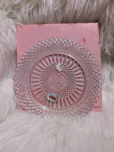 lot 3008 image: Fostoria American Lead Crystal Plate 1978