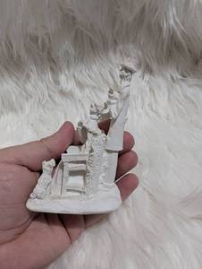 lot 4504 image: Mini Victorian Figurine Two Figures&nbsp