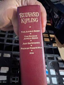 lot 6505 image: Rudyard Kipling Collected Works Ester Books Red Binding