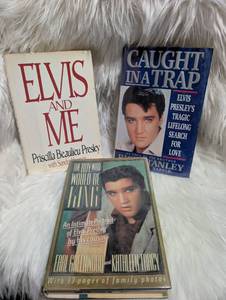 lot 6508 image: Elvis Presley Books Lot of 3 Titles