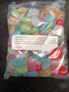 lot 33753 image: Glow-in-the-dark Rock Pebbles