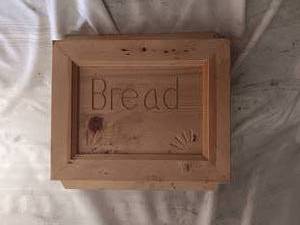 lot 33837 image: Wooden Bread box