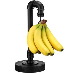 lot 73577 image: Banana Holder Stand with Wooden Base Industrial - Retail $23