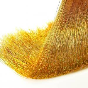 lot 73596 image: Christmas Tinsel Icicles, 19.7 Shiny Metallic Gold Icicles Tinsel Christmas Tree Indoor Outdoor Xmas Holiday Birthday Party Hanging Decorations Supplies - Retail $9