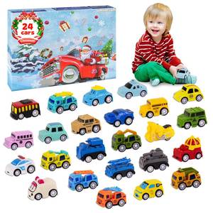 lot 73633 image: Cars Advent Calendar for Boys Kids, 24 Days Christmas Countdown Calendar Pull Back Cars Set for Boys, Christmas Holiday Gift & Party Favor for Cars Lovers - Retail $23