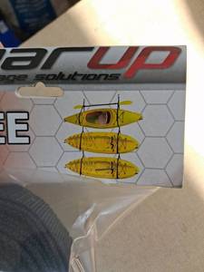 lot 4 image: GEAR UP Hang Three Kayak Strap Storage System