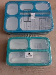lot 33 image: Kinsho Bento Lunch Box Containers Set 2-Pack