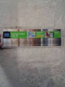 lot 100 image: Laticrete Grout and Sealant Color Kit with Permacolor Select samples