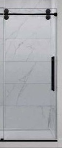 lot 21045 image: Sliding Shower Door, Approximately 31.25 x 75.75 Inches, (1 Door Only)