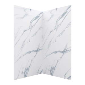 lot 21055 image: Craft  Main Jetcoat Shower Wall Kit 42x42x78 White  Retail $379.05