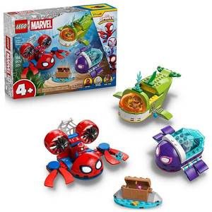 lot 21072 image: LEGO Marvel Spidey And His Amazing Friends Underwater Vehicles 11207