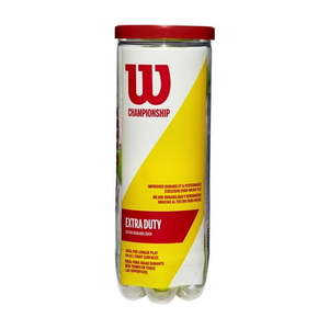 lot 21081 image: Wilson Championship Extra Duty Tennis Balls - 3 Ball Pack
