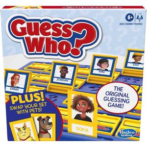 lot 21087 image: Hasbro Guess Who Board Game with People and Pets Cards