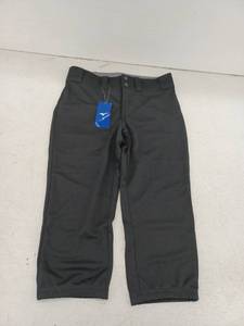 lot 21096 image: Mizuno Softball Pants Medium Black