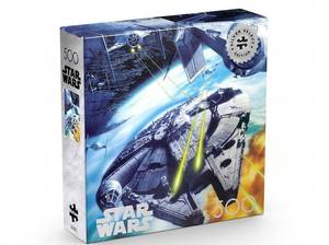lot 21108 image: Buffalo Games Star Wars 500pc Puzzle - Silver Select Edition