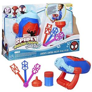 lot 21154 image: Spidey and His Amazing Friends Water-Webs Bubble Slinger