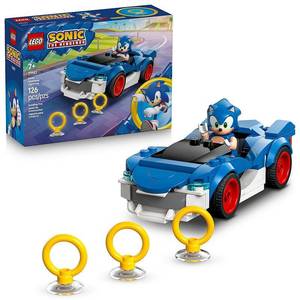lot 21160 image: LEGO Sonic the Hedgehog Sonic Speedster 77117