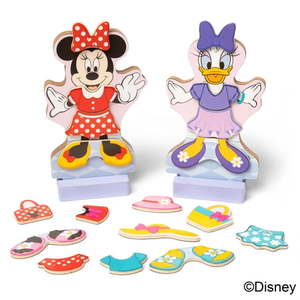 lot 21174 image: Melissa & Doug Disney Minnie Mouse and Daisy Duck Magnetic Dress-Up