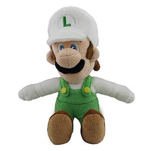 lot 21189 image: Insten Nintendo Super Mario Fire Luigi Plush Toy