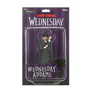 lot 21192 image: NECA Wednesday Addams Toony Terrors Action Figure 24100