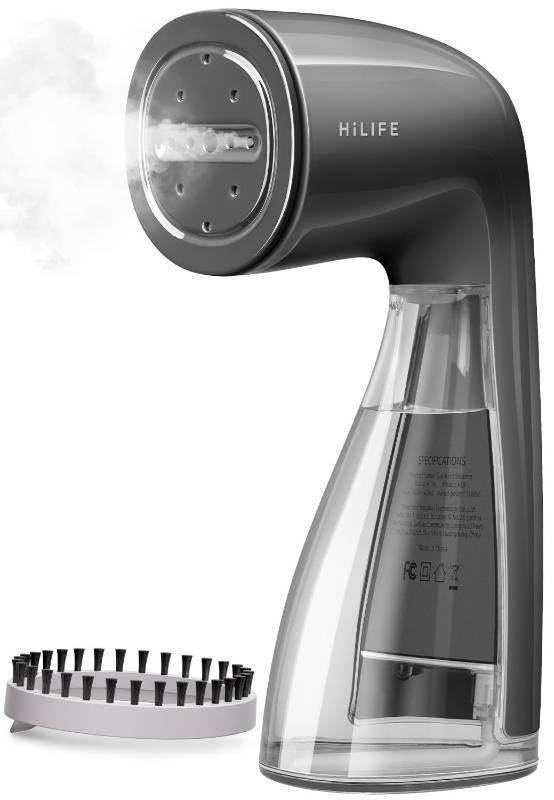lot 28999 image: HiLIFE HL9 Steamer for Clothes (6-Midnight Grey) - Retail $86
