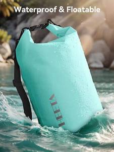 lot 18464 image: Waterproof Dry Bag Backpack with Emergency Whistle 30L, Roll Top Lightweight Dry Storage Bag for Women Men, for Travel Kayaking Boating Camping Beach Hiking Cruise Ship Essentials - Retail $30