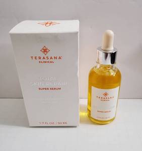lot 18476 image: Terasana Clinical Total Skin Repair Super Serum 1.7 fl oz 50 ml - Retail $15
