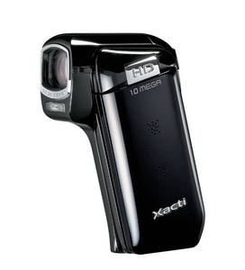 Sanyo Dual Camera Xacti 720p HD VPC-CG10 Camcorder, 5xOptical Zoom, 3in LCD. BATTERY Dies Quickly. Original MSRP $200