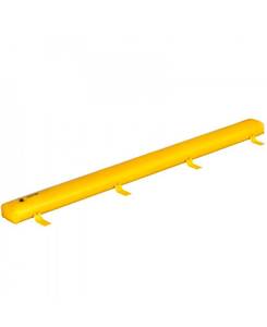 lot 18416 image: VEVOR Flood Bag, 24 ft Length x 12 in Height, Reusable PVC Water Diversion Tubes, Lightweight with Excellent Waterproof Effect Used for Doorways, Garages, Yellow - Retail $89
