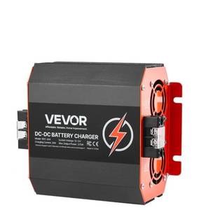 lot 19405 image: VEVOR 12V 30A DC to DC Battery Charger, 375W, On-Board Battery Charger for Lead-Acid, Lithium, AGM, GEL, and Flooded Batteries, Smart Multi-Stage Charging, for RVs, Commercial Vehicles, Boats, Yachts - Retail $89