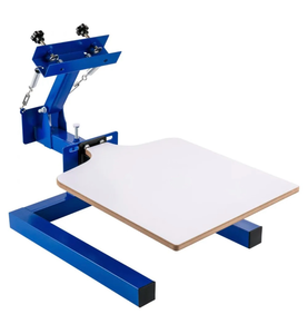 lot 19466 image: VEVOR Screen Printer 1 Color 1 Station Silk Screen Printing Kit 55x45cm T-Shirt Screen Printing Machine Screenprint Press (1 Color 1 Station) - Retail $89
