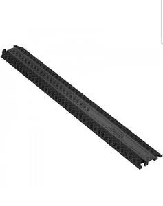 lot 19507 image: VEVOR Drop Over Cable Cover Ramp, 2,000 lbsaxle Load Capacity, Heavy Duty Cable Hose Protector Ramp, Floor Cord Cover for High Walking Traffic Areas Indoor Outdoor Home Office Warehouse School - Retail $0