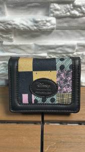 lot 30 image: Disney Our Universe Patchwork Sally Wallet (Black & Multi-Color)