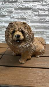 lot 34 image: Chow Chow Dog Sculpture
