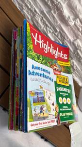 lot 44 image: Highlights Magazine Collection - 5 Puzzle Buzz & 12 Highlights