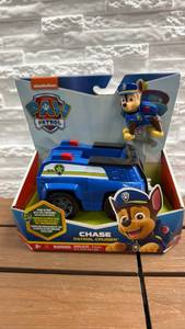 lot 46 image: Nickelodeon Paw Patrol Chase Patrol Cruiser Vehicle Figure Set
