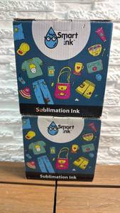 lot 47 image: SmartInk Sublimation Ink 4x100ml CMYK Bottles 2-Pack