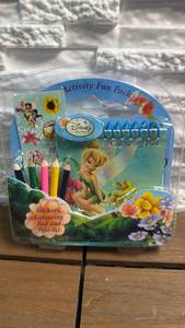 lot 64 image: Disney Fairies Tinker Bell Activity Fun Pack Coloring Pad with Stickers and Pencils
