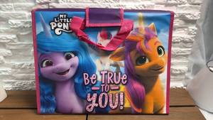lot 70 image: My Little Pony Storybook Sticker Pad with Play Scenes Activity Set in Tri-Fold Storage Case