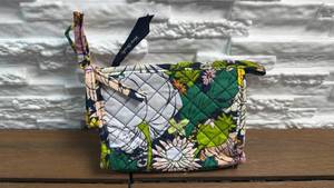 lot 76 image: Vera Bradley Quilted Cosmetic Pouch Floral Print